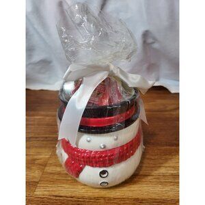 NWT Yankee Candle Snowman Tart Warmer Giftset